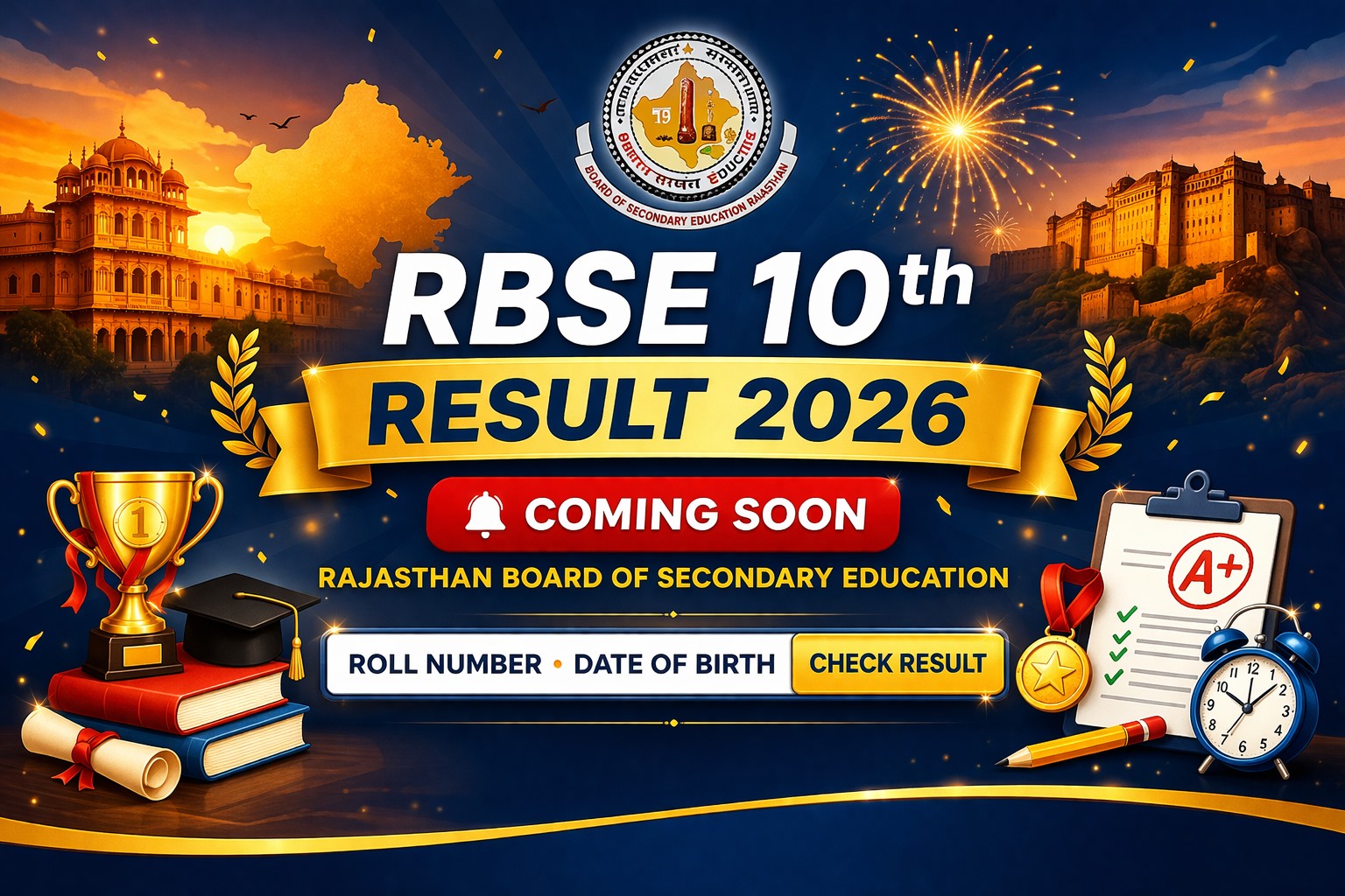 RBSE 10th Result 2026